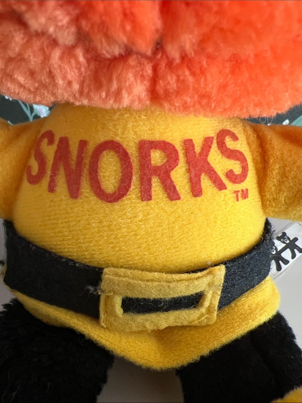 VINTAGE 80’s Applause Dimmy the Finster Snork plush RARE *PLEASE READ* Ganz Bros - Picture 3 of 14